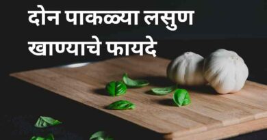 दररोज फक्त 2 पाकळ्या लसूण खाण्याचे फायदे l Top 32 Garlic Benefits in Marathi